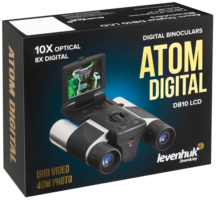 Бинокль цифровой Levenhuk Atom Digital DB10 LCD, 81703