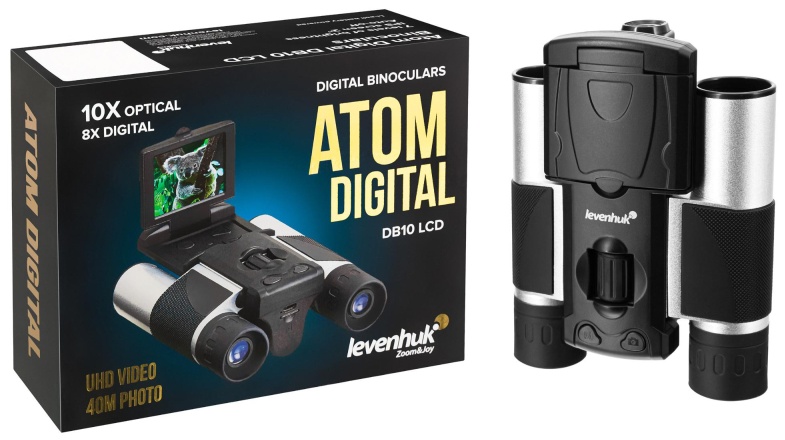 Бинокль цифровой Levenhuk Atom Digital DB10 LCD, 81703