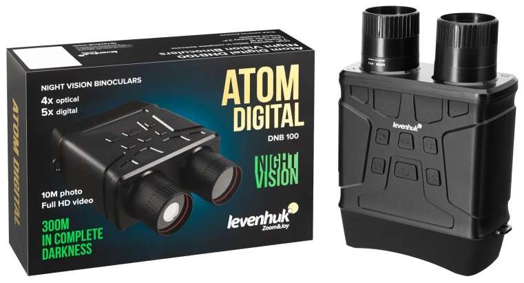 Бинокль ночного видения Levenhuk Atom Digital DNB100, 81701