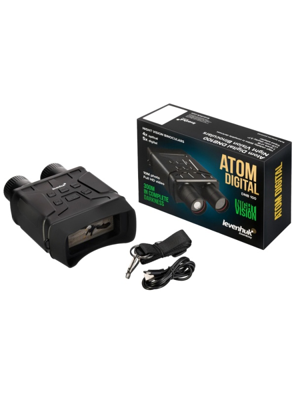Бинокль ночного видения Levenhuk Atom Digital DNB100, 81701