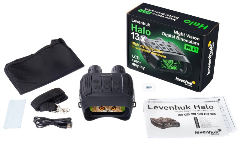 Бинокль цифровой ночного видения Levenhuk Halo 13X, 77663