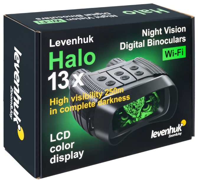 Бинокль цифровой ночного видения Levenhuk Halo 13X, 77663