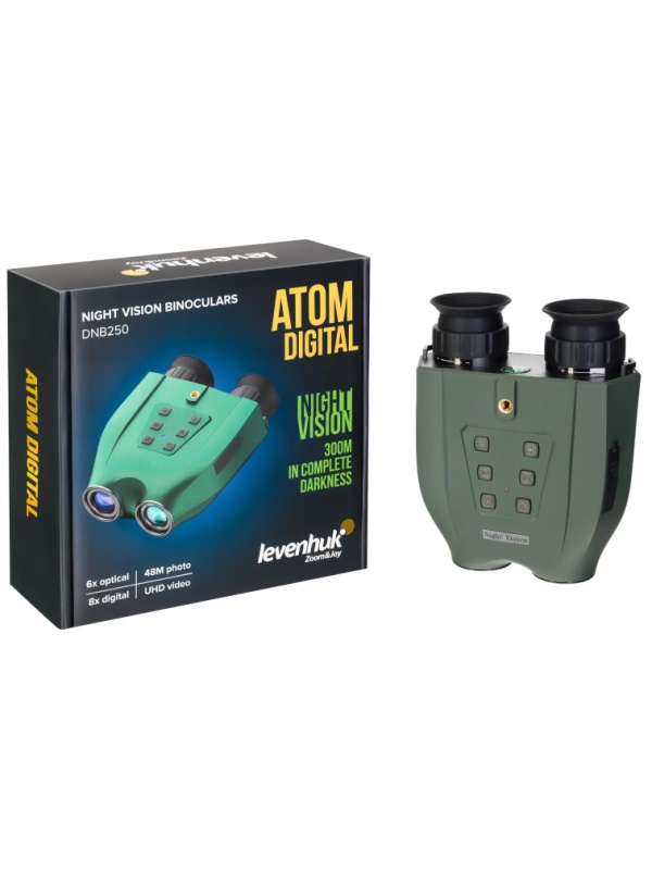 Бинокль ночного видения Levenhuk Atom Digital DNB250, 83055