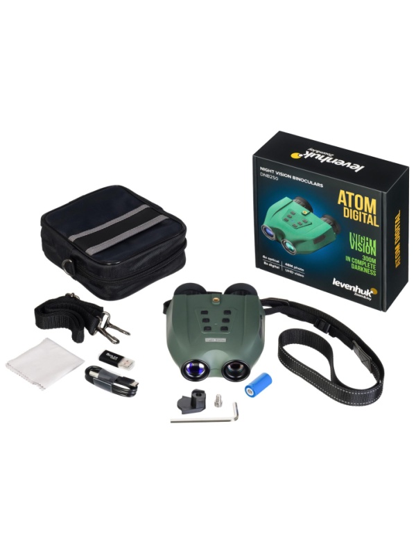 Бинокль ночного видения Levenhuk Atom Digital DNB250, 83055