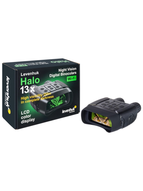 Бинокль цифровой ночного видения Levenhuk Halo 13X Wi-Fi, 77664