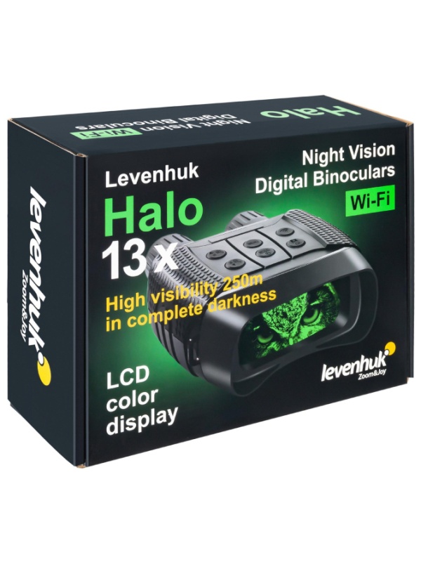 Бинокль цифровой ночного видения Levenhuk Halo 13X Wi-Fi, 77664