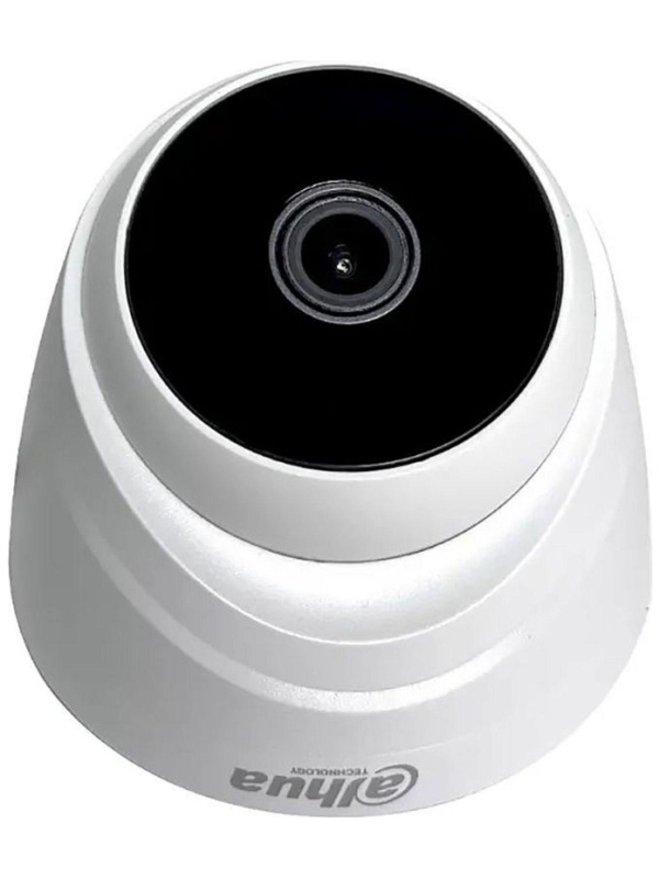 Видеокамера Dahua DH-HAC-T1A21P-0280B 2.8-2.8мм HD-CVI HD-TVI цв.корп:белый