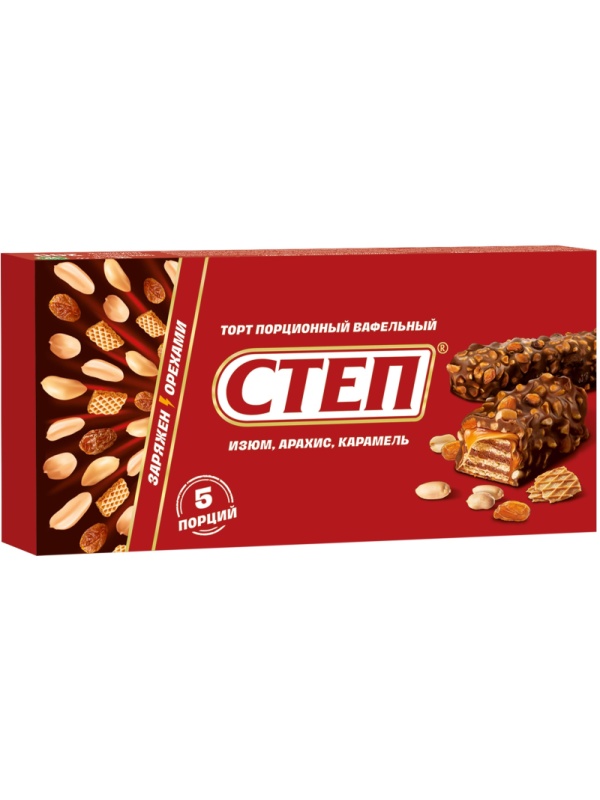 Торт вафельный СТЕП MIX 200гр