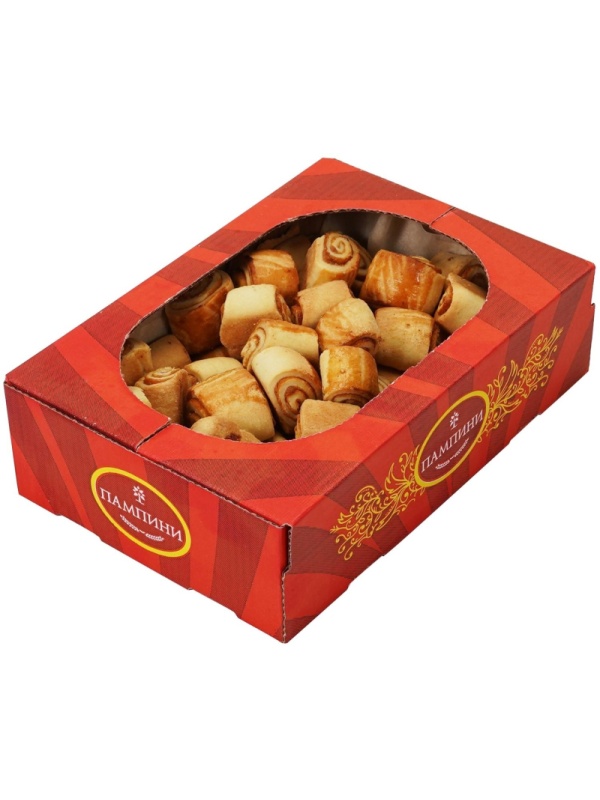 Рулет песочный начинка со вкусом клюква 650г