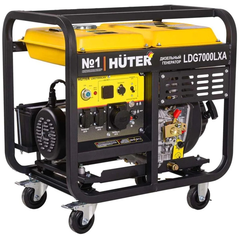 Генератор дизельный Huter LDG 7000LXА (64/2/8)