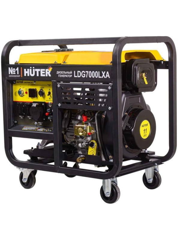 Генератор дизельный Huter LDG 7000LXА (64/2/8)