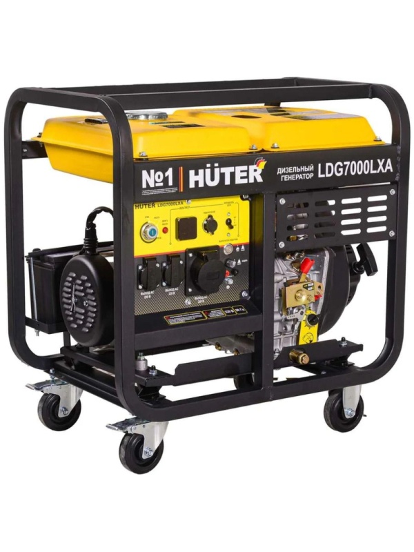 Генератор дизельный Huter LDG 7000LXА (64/2/8)