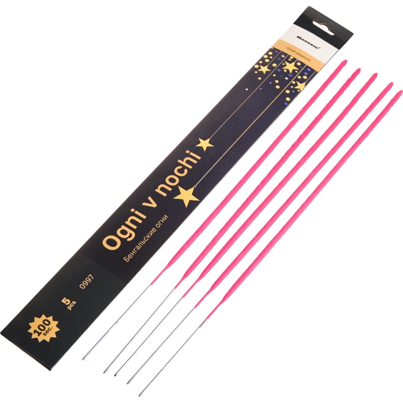 Свеча Бенгальские огни 40см. Арт.0997