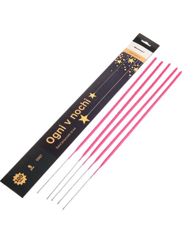 Свеча Бенгальские огни 40см. Арт.0997