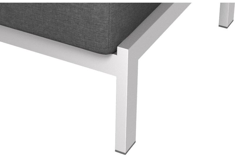 Модуль прямой MV_Комус Мебель Basis  3-мест. (BS3) тк.Tempo 9 серый