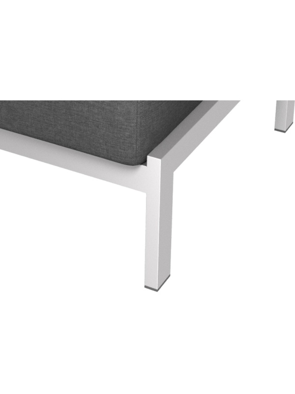 Модуль прямой MV_Комус Мебель Basis  3-мест. (BS3) тк.Tempo 9 серый