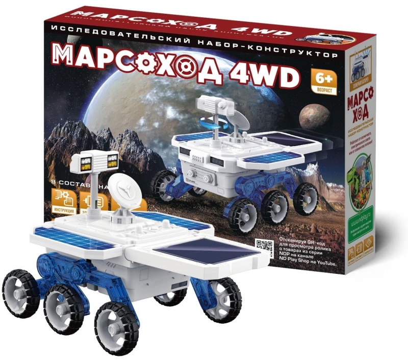 Конструктор ND PLAY Марсоход 4WD 301924 NDP-109