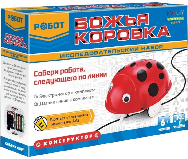 Конструктор ND PLAY Робот - божья коровка 284380 NDP-074