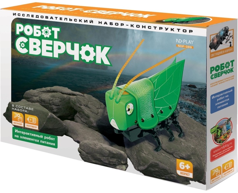 Конструктор ND PLAY Робот-Сверчок 288671 NDP-089