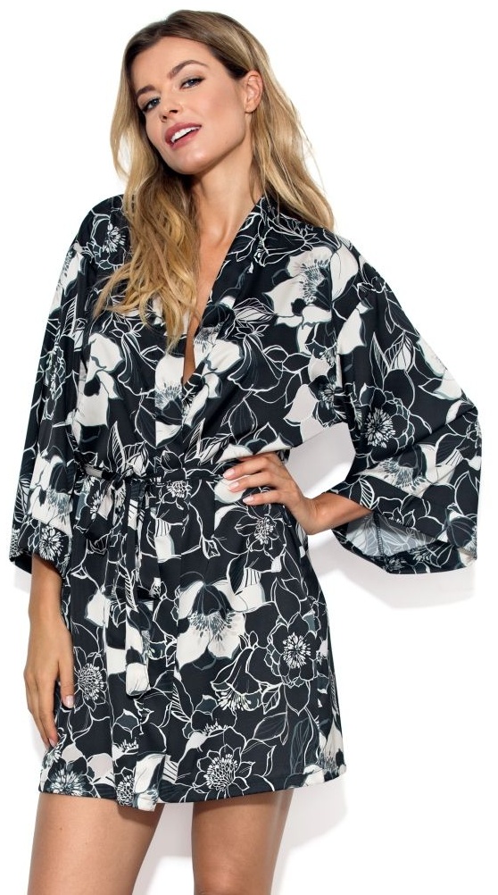 Халат-кимоно Filipa с цветочным принтом