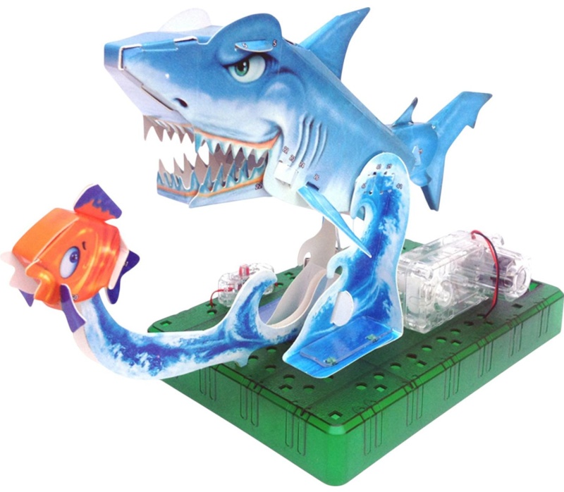 Конструктор ND PLAY электронный 3D-конструктор Акула 277387 NDP-046