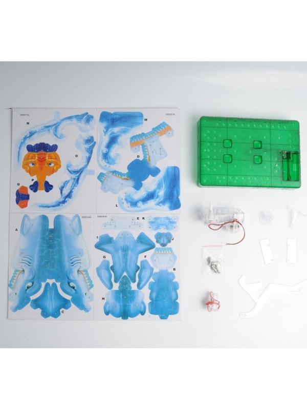 Конструктор ND PLAY электронный 3D-конструктор Акула 277387 NDP-046