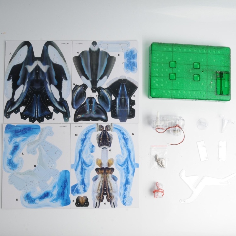 Конструктор ND PLAY Электронный 3D-конструктор Морской кит 277388 NDP-047