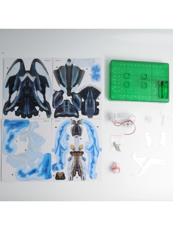 Конструктор ND PLAY Электронный 3D-конструктор Морской кит 277388 NDP-047