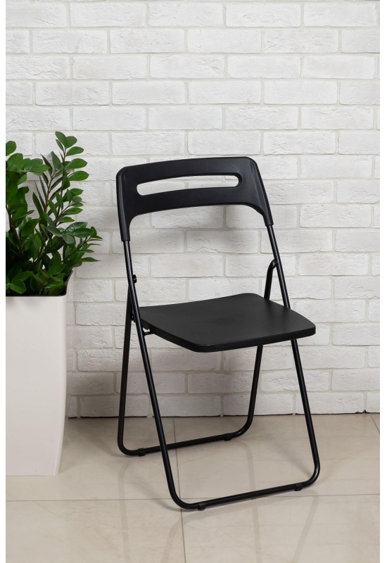 Стул XPP_Комус Мебель раскладной Folding черный