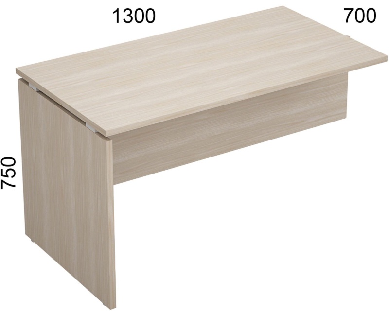 Приставка - брифинг Avance 6БП.002 1300х700х750 шамони светлый