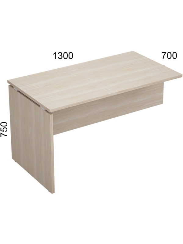 Приставка - брифинг Avance 6БП.002 1300х700х750 шамони светлый