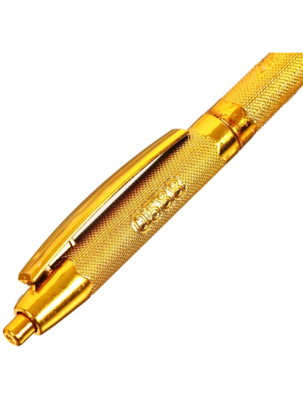 Набор ручек шариковых, 4 штуки, автоматические, стержень синий, МИКС