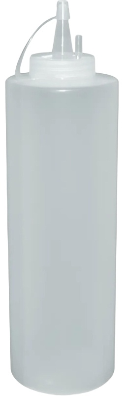 Емкость для соуса 250мл.d=52мм. h=171 мм.с крыш. прозрачная MGprof,51722