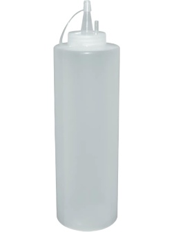 Емкость для соуса 250мл.d=52мм. h=171 мм.с крыш. прозрачная MGprof,51722