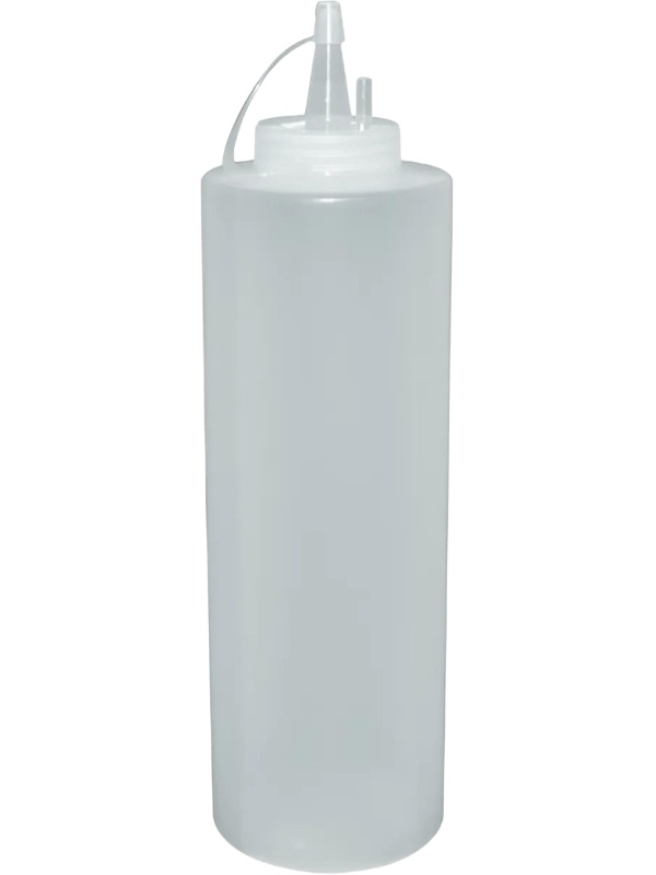 Емкость для соуса 250мл.d=52мм. h=171 мм.с крыш. прозрачная MGprof,51722