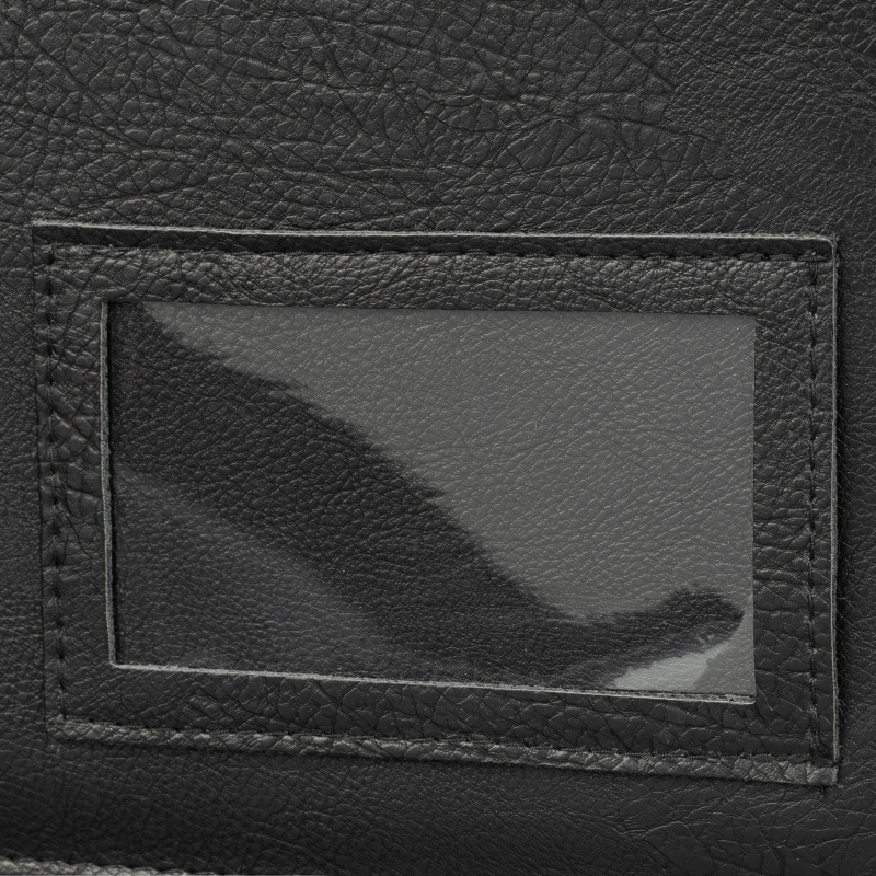 Портфель ГРИФ К мод. 1027/2 черный экокожа