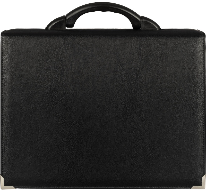 Портфель ГРИФ К мод. 1027/2 черный экокожа
