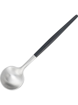 Чайная ложка «Стил Блэк Сильвер Мэтт» - 13 см.