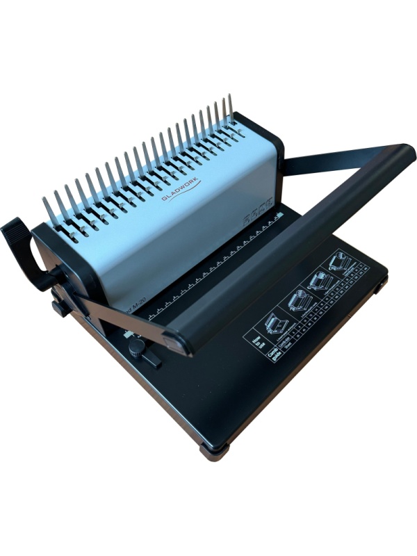 Брошюровщик Gladwork iBind M-20 А4, 20/450 лист., пл.пруж