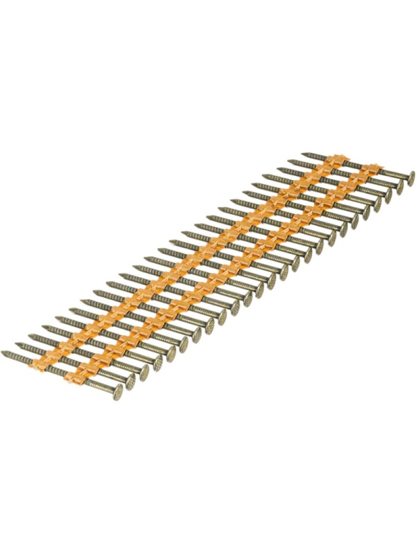 Гвозди для нейлера DENZEL(крашен.)50мм/2,9мм,2000 шт./уп (57692)