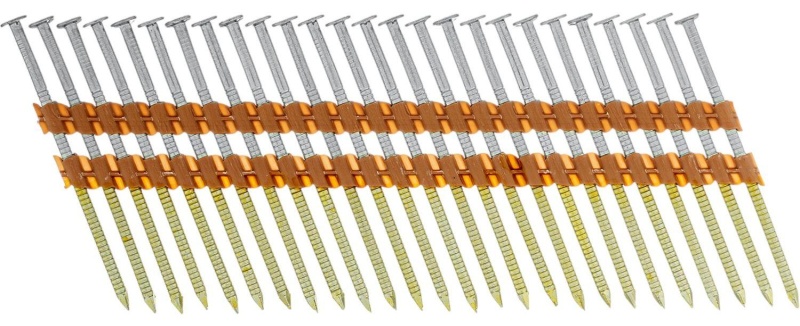 Гвозди для нейлера DENZEL (оцинк.)75мм/3,05мм,2000 шт./уп(57687)