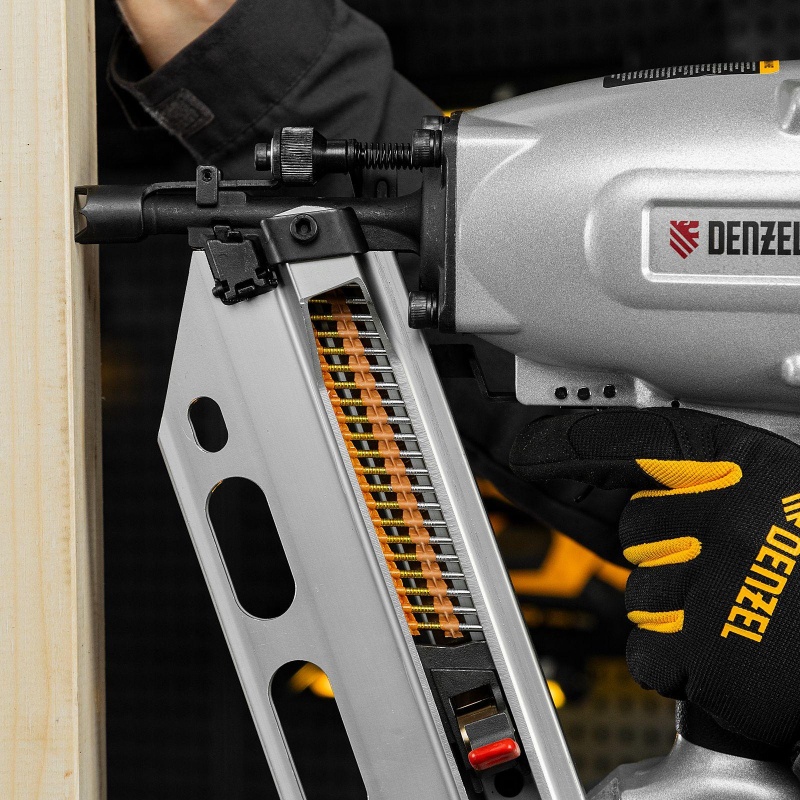 Гвозди для нейлера DENZEL (оцинк.)75мм/3,05мм,2000 шт./уп(57687)