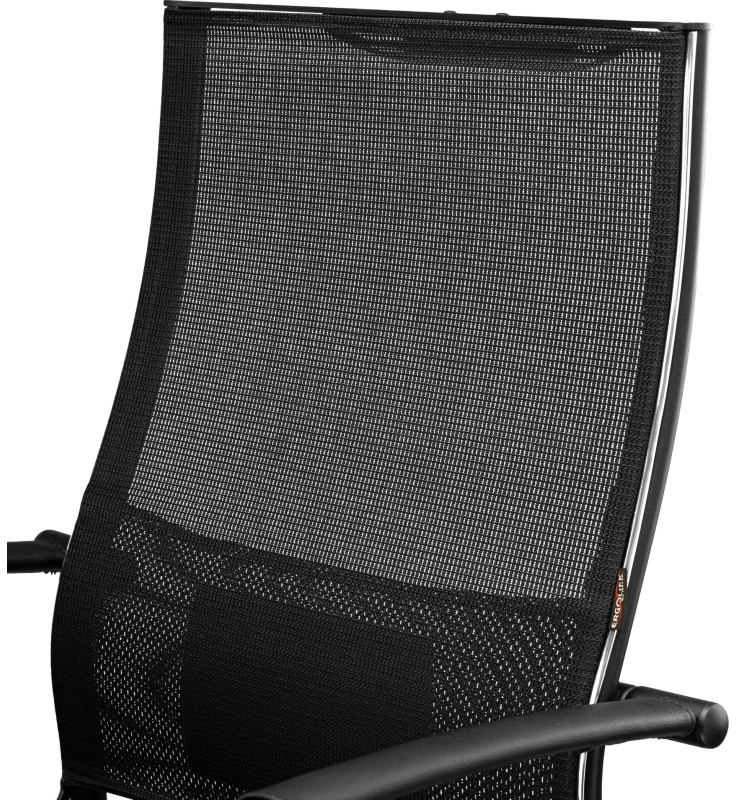 Конференц-кресло MT_Sit Air-180/Km00/Wh00/K15bL(F58),черный