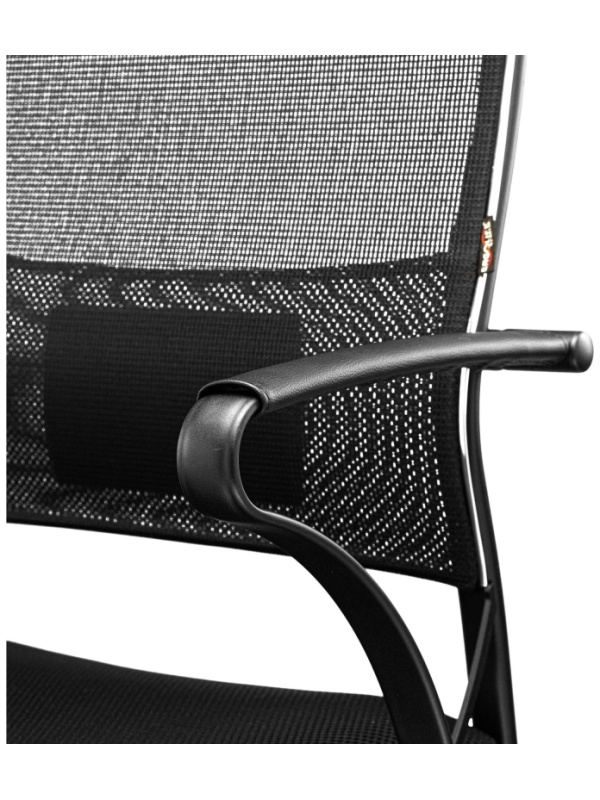 Конференц-кресло MT_Sit Air-180/Km00/Wh00/K15bL(F58),черный