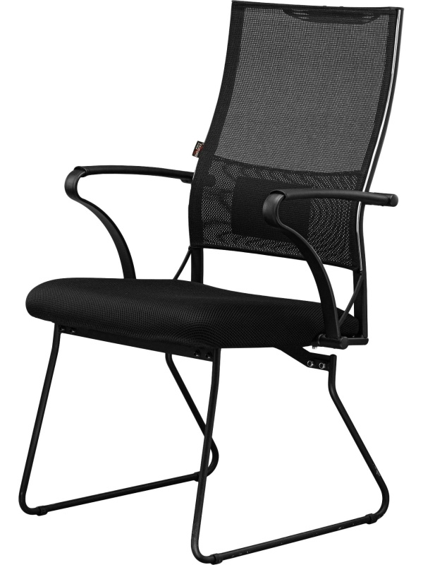 Конференц-кресло MT_Sit Air-180/Km00/Wh00/K15bL(F58),черный