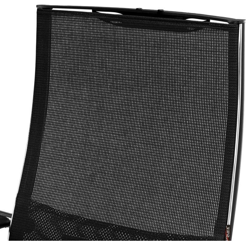 Кресло MT_Sit Air-180/Km00/Wh00/K15cL(M09.B23.G18.W01),черный, хром