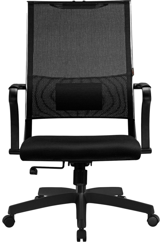 Кресло MT_Sit Air-180/Km00/Wh00/K15bL(M09.B02.G15.W01),черный, пластик