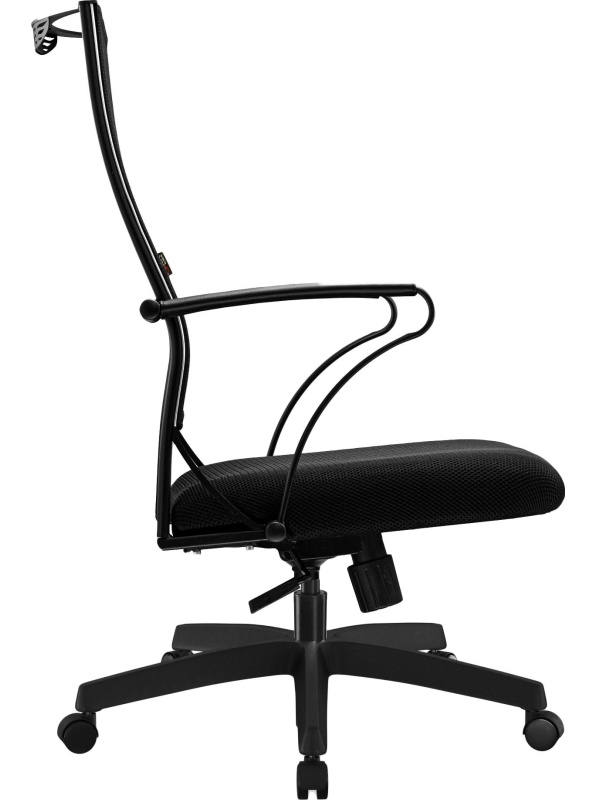 Кресло MT_Sit Air-180/Km00/Wh00/K15bL(M09.B02.G15.W01),черный, пластик