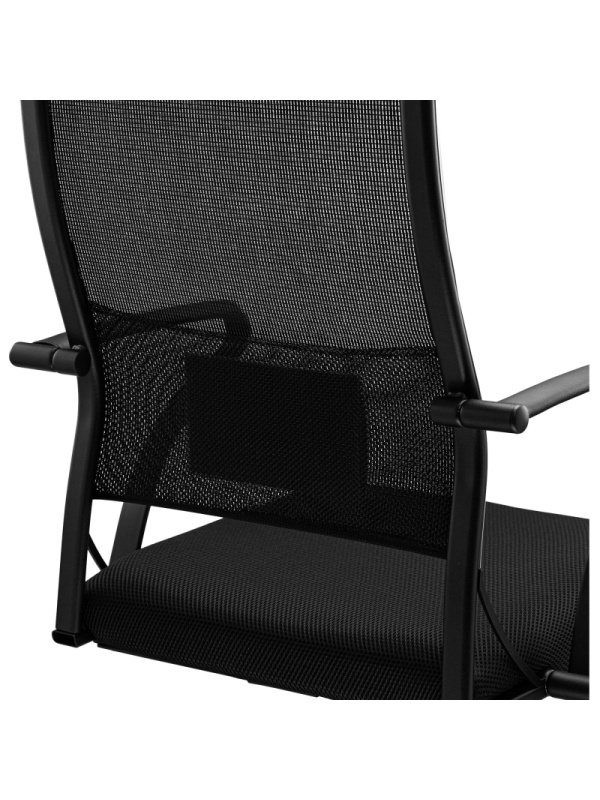 Кресло MT_Sit Air-180/Km00/Wh00/K15bL(M09.B02.G15.W01),черный, пластик