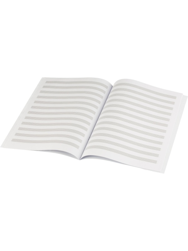 Тетрадь для нот РОЯЛЬ У ОКНА 8л.А4,белый офсет,2 скобы/69909